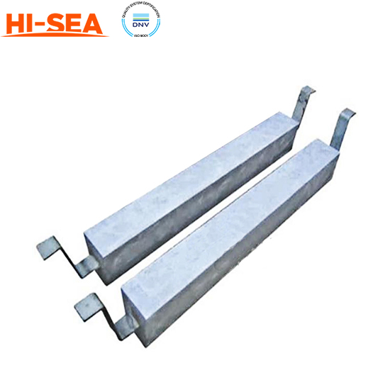 Aluminum Alloy Sacrificial Anode In Storage Tank